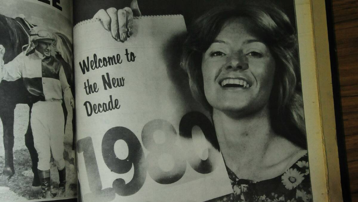 #THROWBACK THURSDAY:The start of a new decade and Geurie school teacher Leonie McDonald shows her delight at the prospects of a new year. 