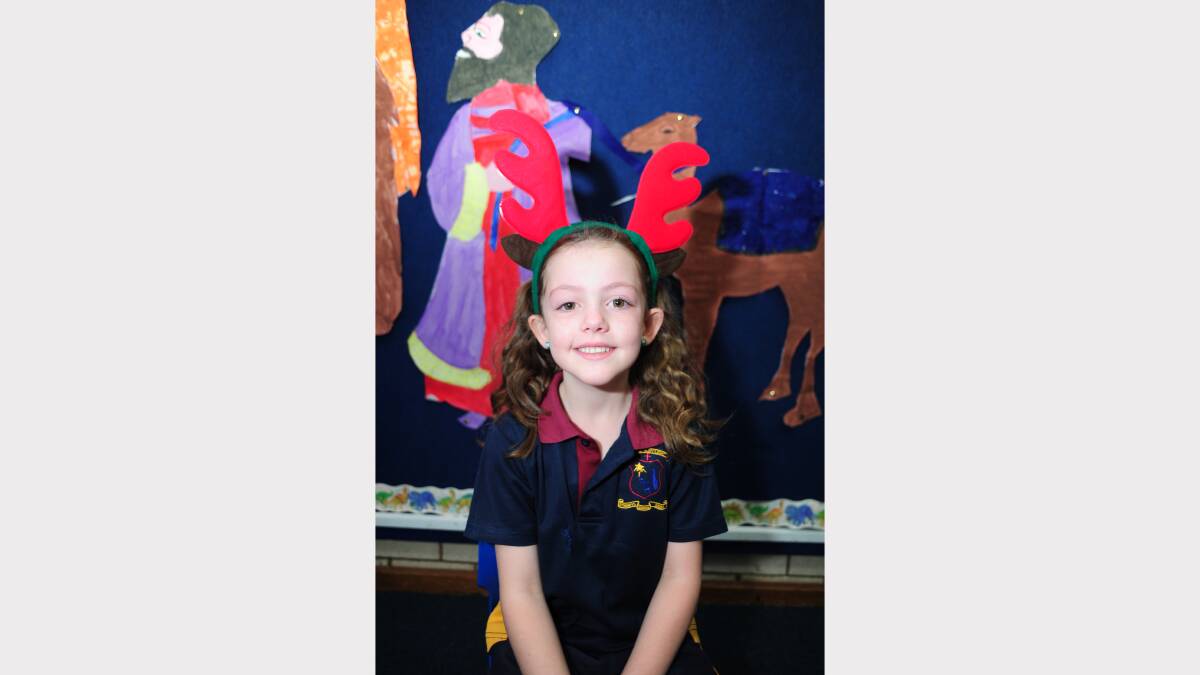 ALL I WANT FOR CHRISTMAS: St Mary's Primary School kindergarten student Maddison Doran would like a necklace. 