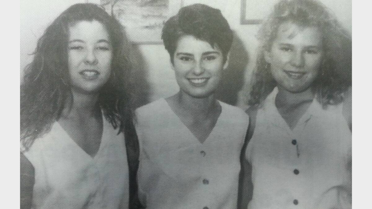 #TBT JANUARY 1993:  Kylie Horder, Nicole Horder and Mandy O'Neill welcomed 1993 in true party sporit at the Hoder's New Year's Eve party. 