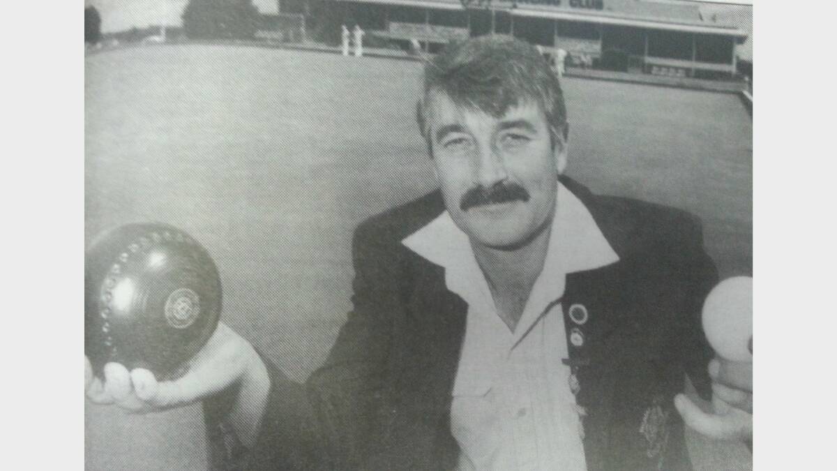 JANUARY 1993: Ian Browning, President of West Dubbo Bowling Club. 