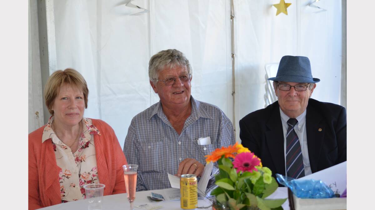 Anne Hyde, Wellington, Terry Hyde, Stuberfield Toyota and Malcolm Cockrum, Dubbo.