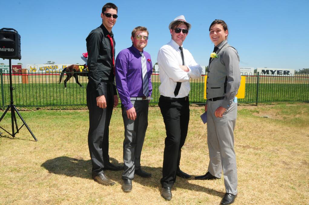 Fashions on the field at Dubbo Turf Club on Melbourne Cup day. Photo: LOUISE DONGES