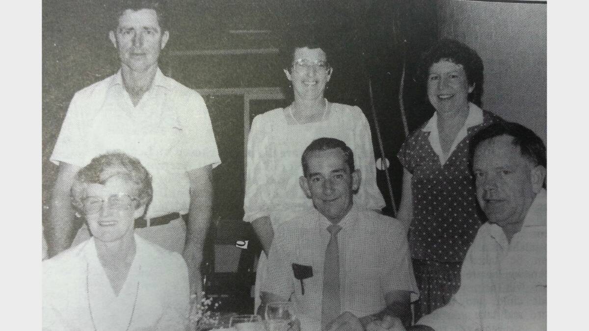Barry and Tiger Berryman, Colin and Jocelyn Job   and Margaret and Warren Munro. 
