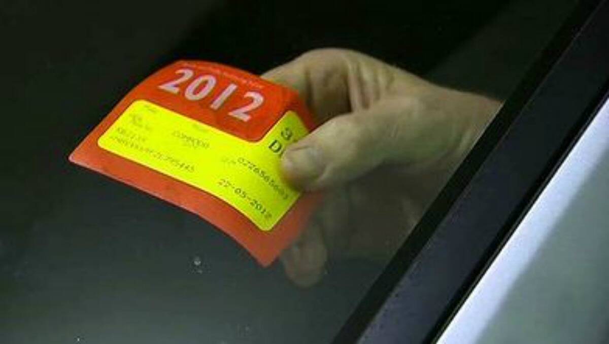 Registration stickers will no longer need to be displayed.