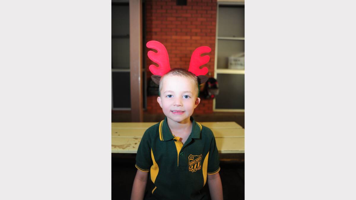 ALL I WANT FOR CHRISTMAS: Dubbo North Public kindergarten student  Harley Stewart would like an ipad.