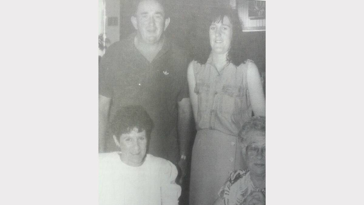 #TBT JANUARY 1993: Enjoying a night out at the South Dubbo Tavern were John, Sophie and Roslyn Taylor with Beryl Sullivan.