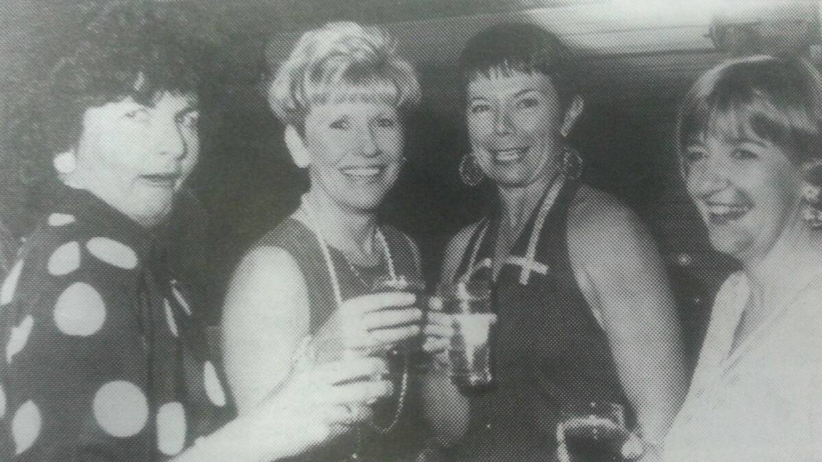 #TBT JANUARY 1993: Diedre Reid, Sandra Curtis, Gale Eckford and Lois Logue.