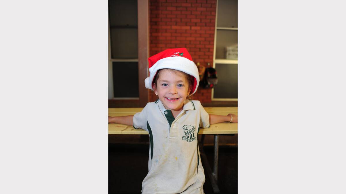 ALL I WANT FOR CHRISTMAS: Dubbo North Public kindergarten student Chyanne Wilson would like a scooter. 