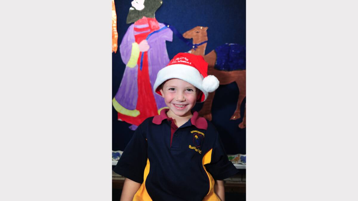 ALL I WANT FOR CHRISTMAS: St Mary's Primary School kindergarten student Jaxon Hartas would like a tennis ball, remote control car and a remote control aeroplane. 