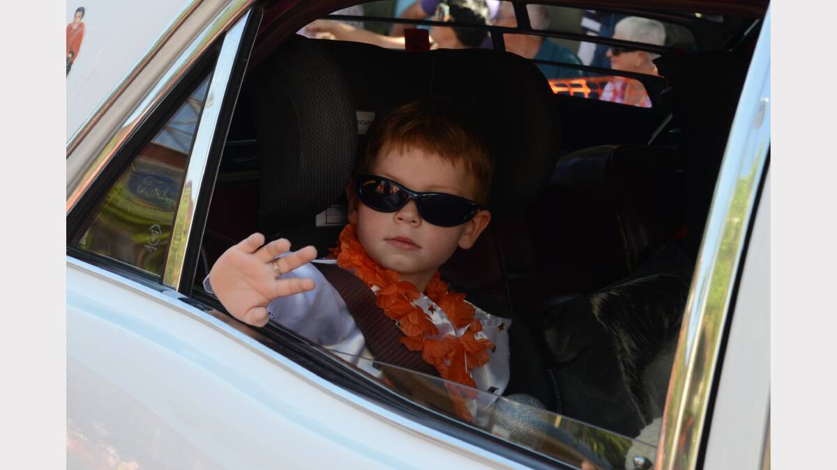 Scenes from the 2014 annual Parkes Elvis Festival Street Parade. Photo: RENEE POWELL