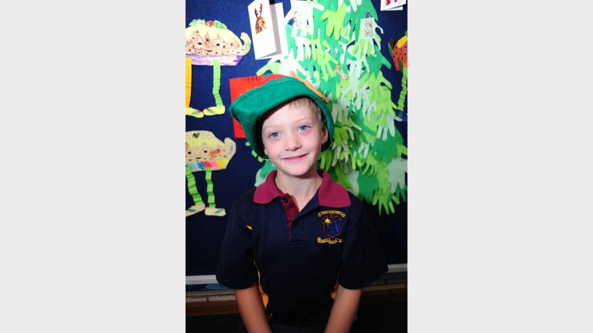 ALL I WANT FOR CHRISTMAS: St Mary's Primary School kindergarten student Jack Crimmins would like glasses.
