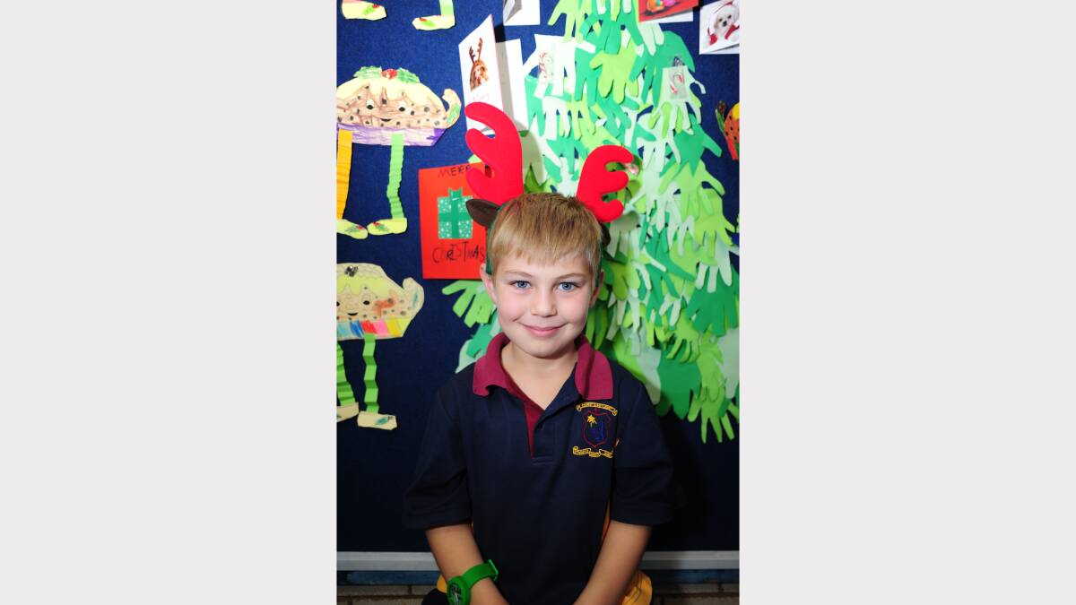 ALL I WANT FOR CHRISTMAS: St Mary's Primary School kindergarten student Aydan Hunt would like a remote control jet. 