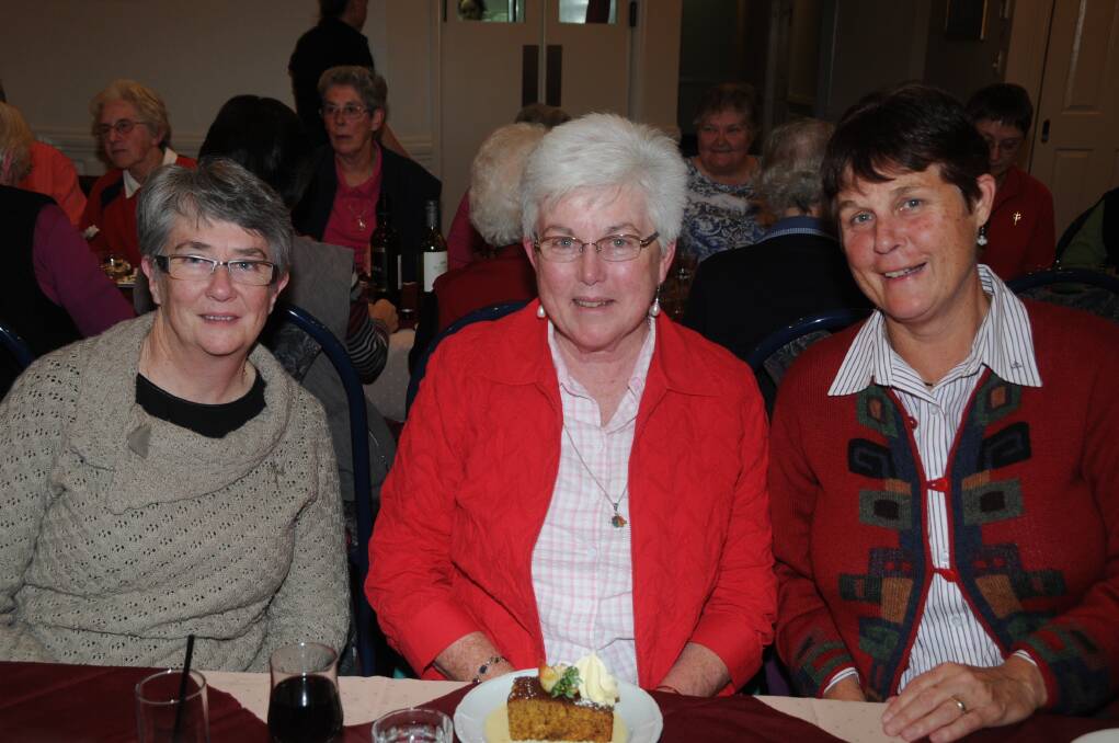 Sisters Mary Ellen O'Donoghue, Maureen McDermott and Kathryn Sweeney