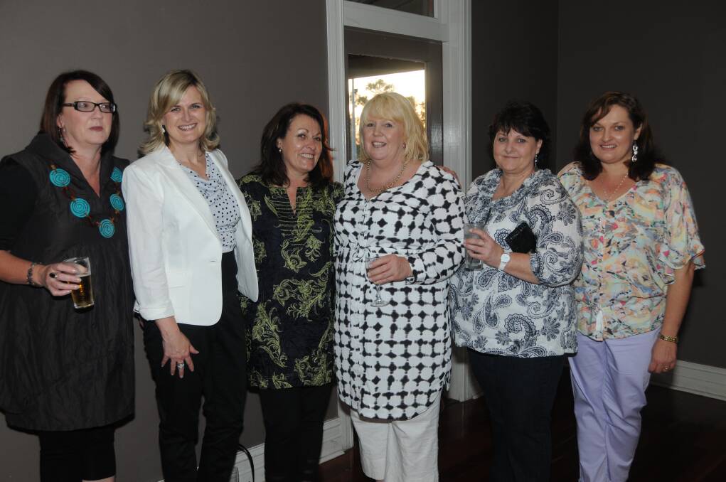 Donna Shadwell, Karen Chant, Veronica Barrow, Annette Dooley, Kerrie Pilon and Julie Morrison