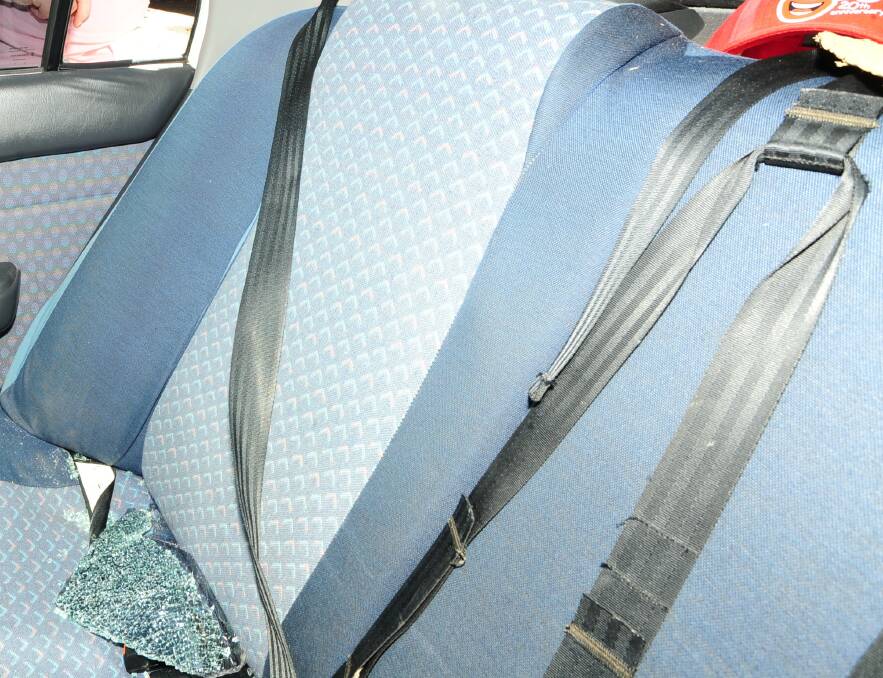 A Dubbo woman will have to pay for the damage to her car window after a group of children smashed it last week. Photo: BELINDA SOOLE