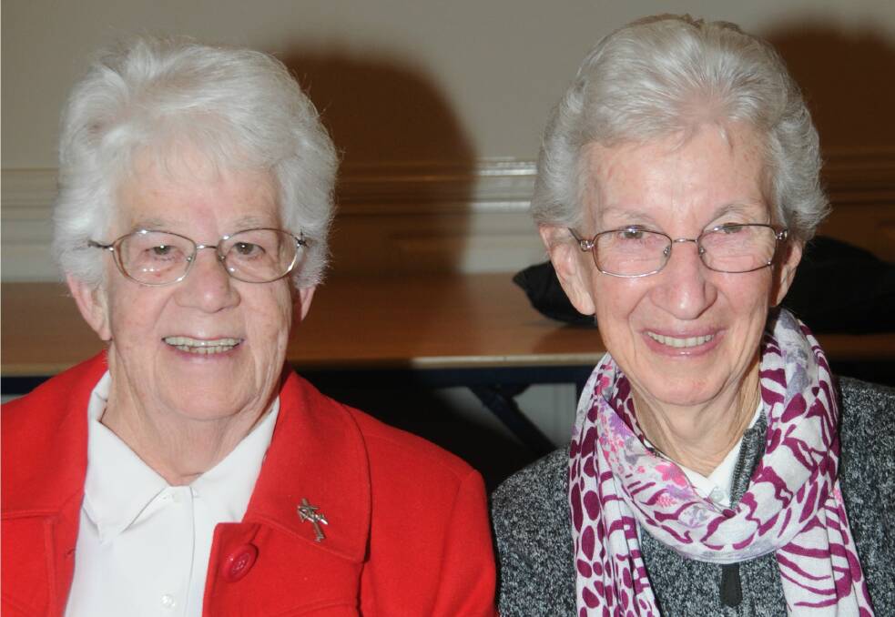 Sisters Therese Conroy and Patricia Duffy