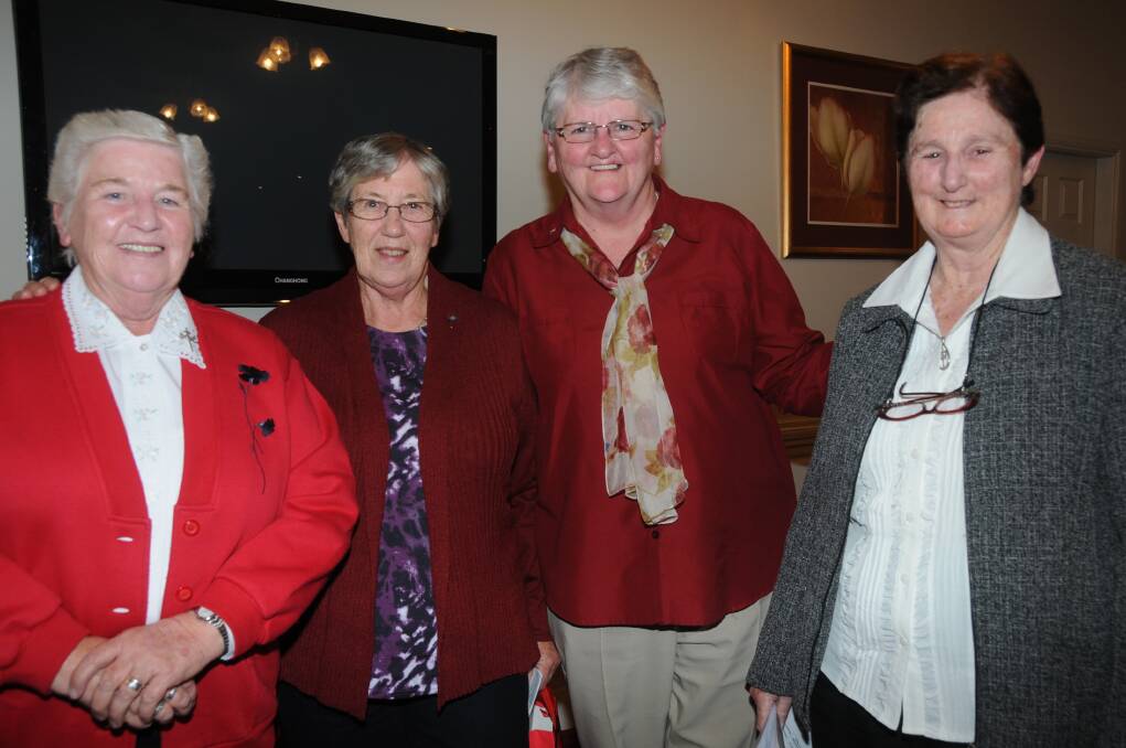 Sisters Yvonne McGettigan, Madeline Breen, Marie McAlister and Janet Cummings
