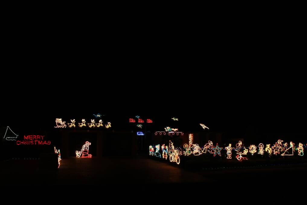 Drive around Dubbo at night and these are some of the wonderful displays you might see.