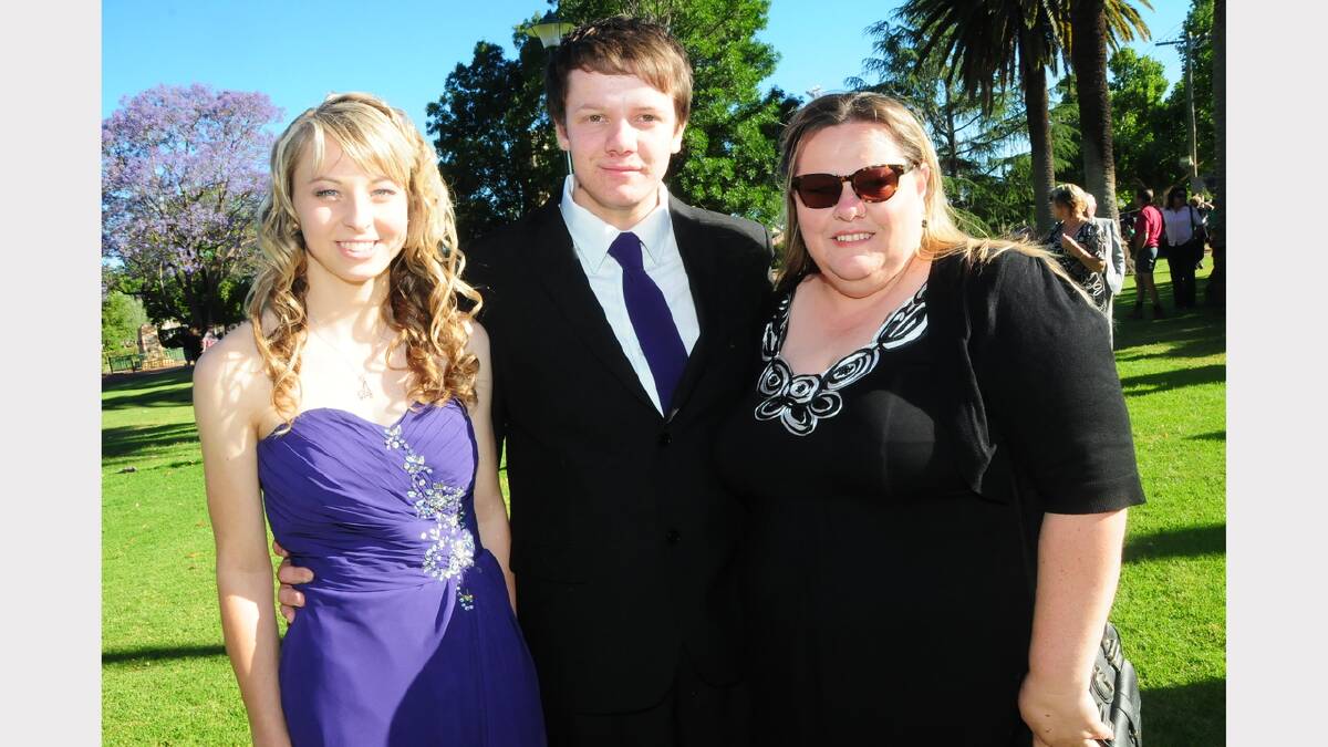 Anna Copping, Logan Forrest and Trish Harland