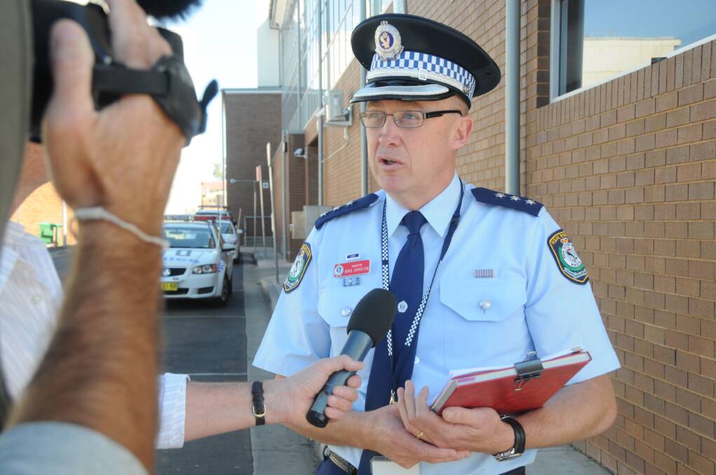 Inspector Brad Johnston said Dubbo police are ready for the influx of people that have started to roll into the city for one of Dubbo's biggest weekends on record. PHOTO: AMY MCINTYRE