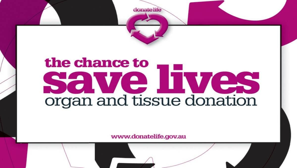 Donate life week runs from Sunday 24th of February to Sunday 3rd of March. Image: www.donatelife.gov.au/