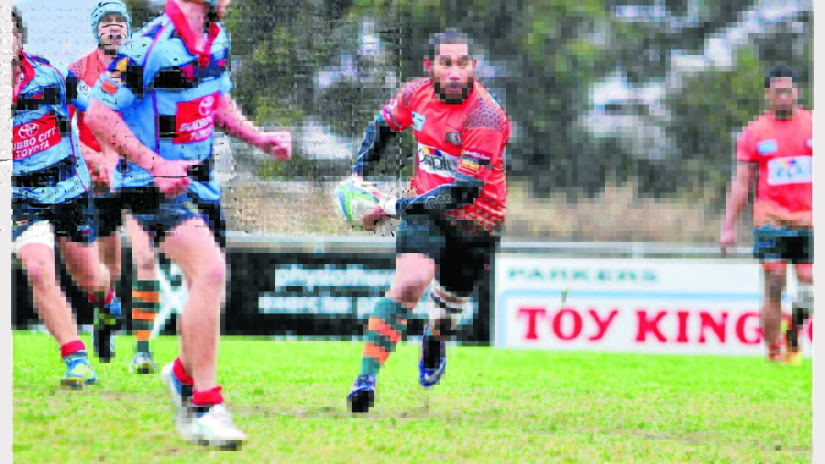 GAME CHANGER: Mesui Lemoto is outstanding in the centres for Orange City.