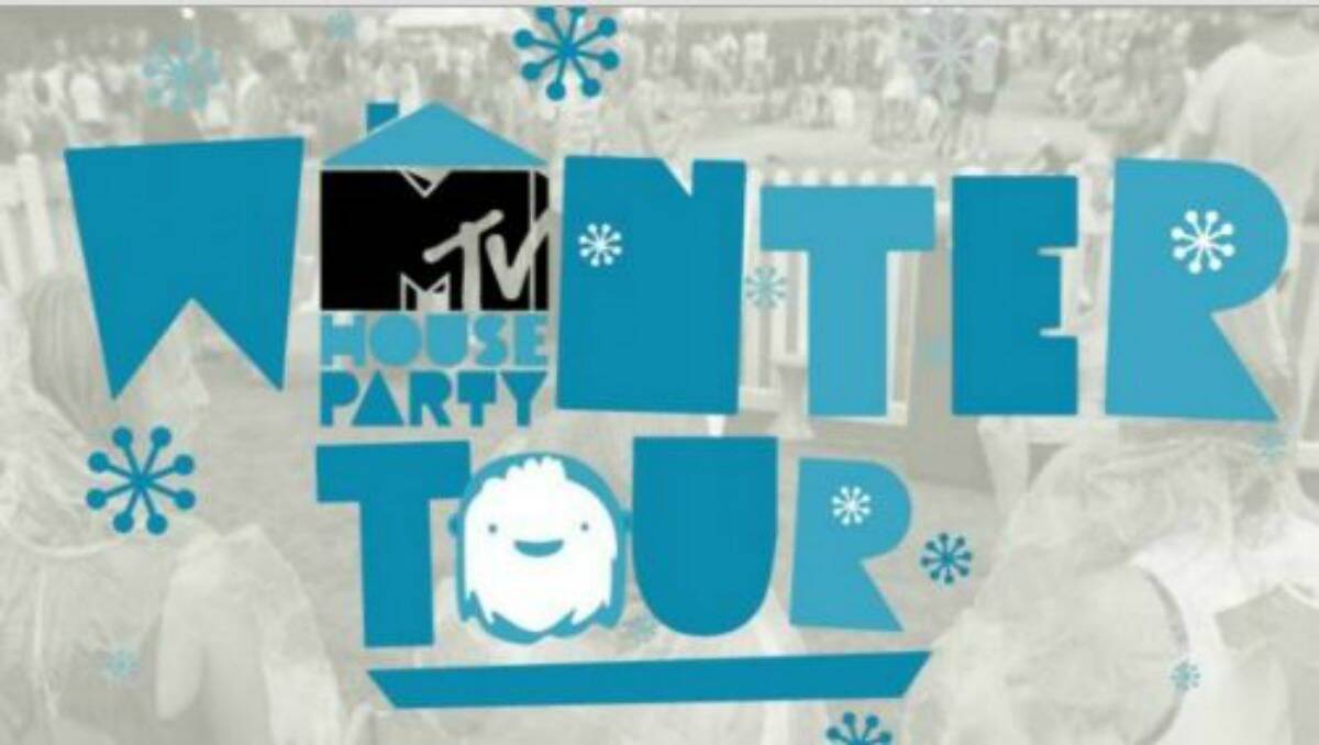 MTV Winter Tour house party.