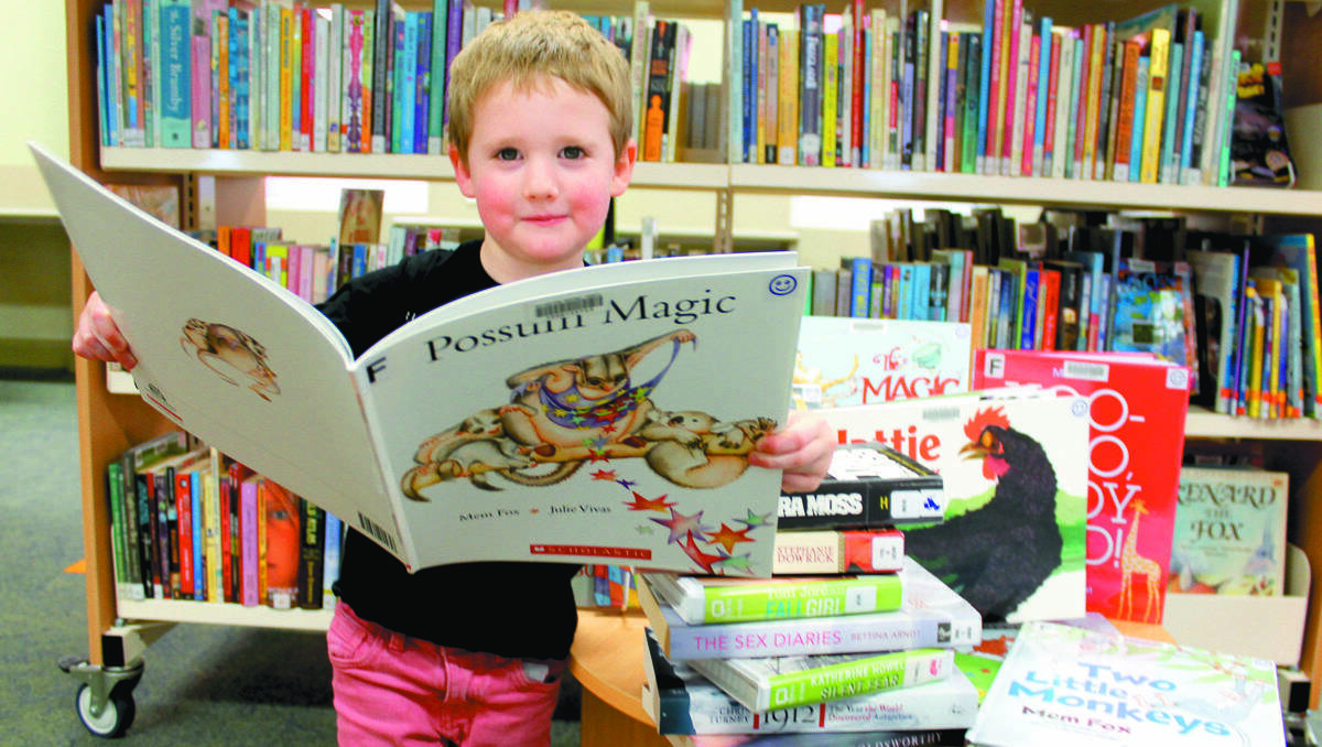 MUDGEE: Riley Bell prepares for the Mudgee Readers’ Festival at Mudgee Library with books from the celebrated authors who will be in town this weekend.