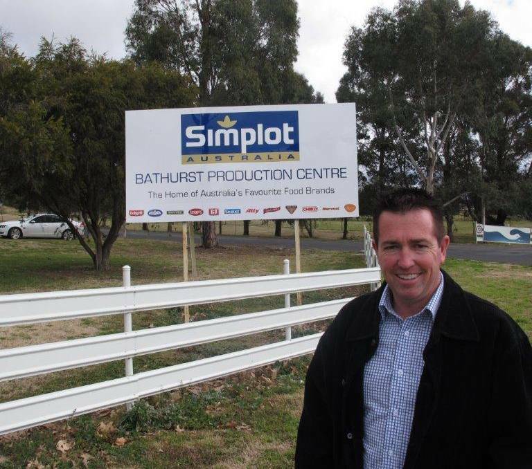 BATHURST: Bathurst MP?Paul Toole has announced significant payroll tax rebates for the embattled local Simplot plant.