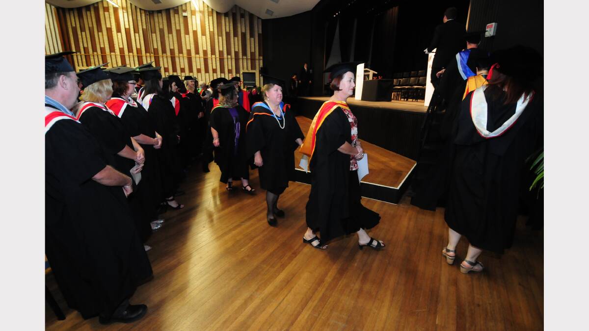 CSU Dubbo Campus graduation ceremony. 