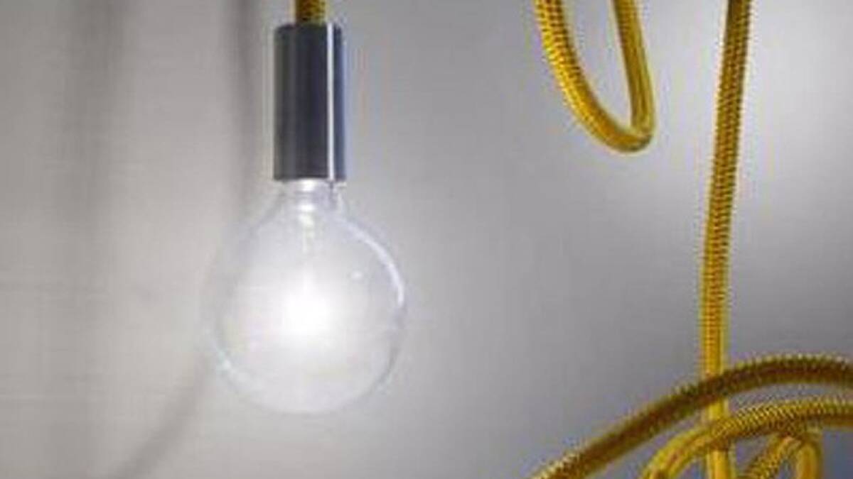 For a paired-down interior with a difference. Light Rope, 3m assorted, $265.00, mca.com.au.