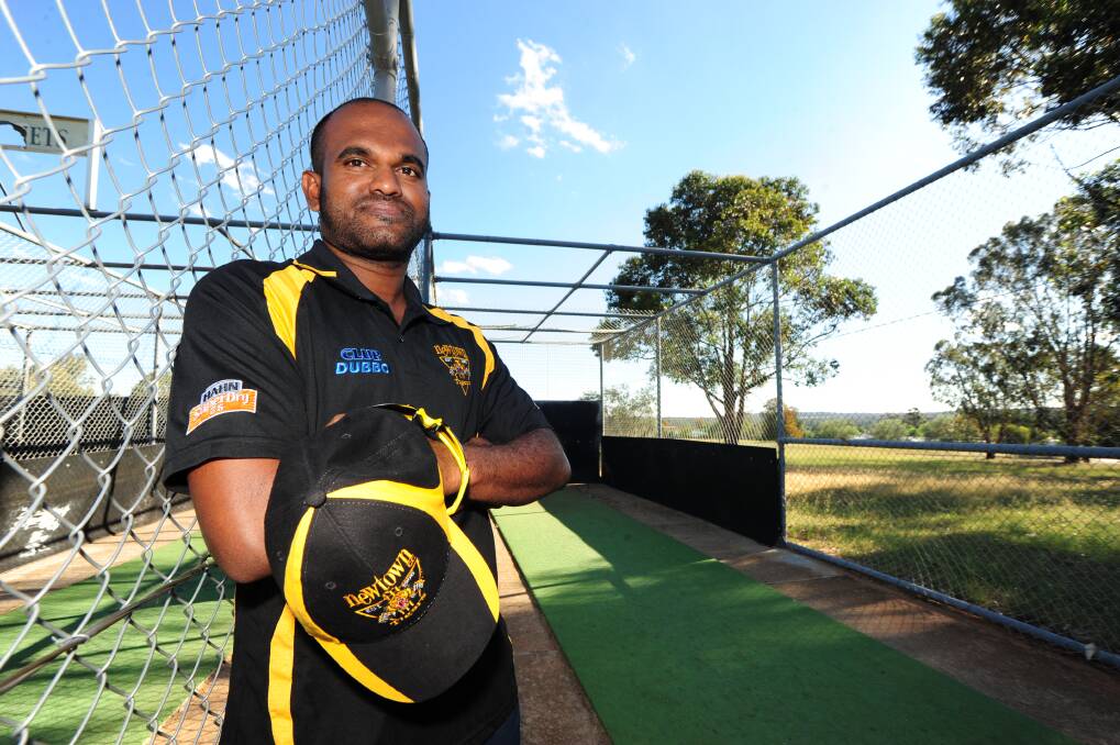 After playing high level cricket in Sri Lanka and England, Tharindu Perera is hoping to pass his expericne on to Dubbo's younger players. 					       Photo: Belinda Soole