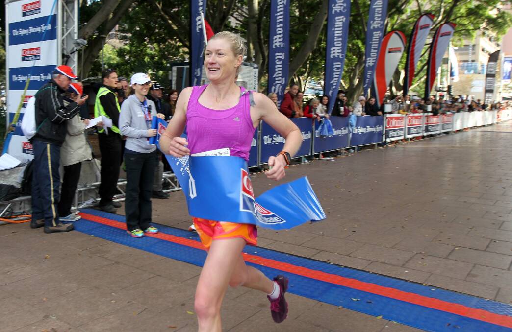 Jane Fardell wins The Sydney Morning Herald Half Marathon in May - now she’s heading to Moscow for the World Championships. 			     Photo: LEE BESFORD (SMH)