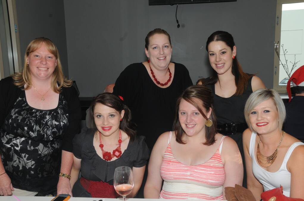Kelly Dunn, Rebecca Groen, Bethany Riley, Rachel Edwards, Katherine Asimus and Lucy Board. Photo: AMY McINTYRE