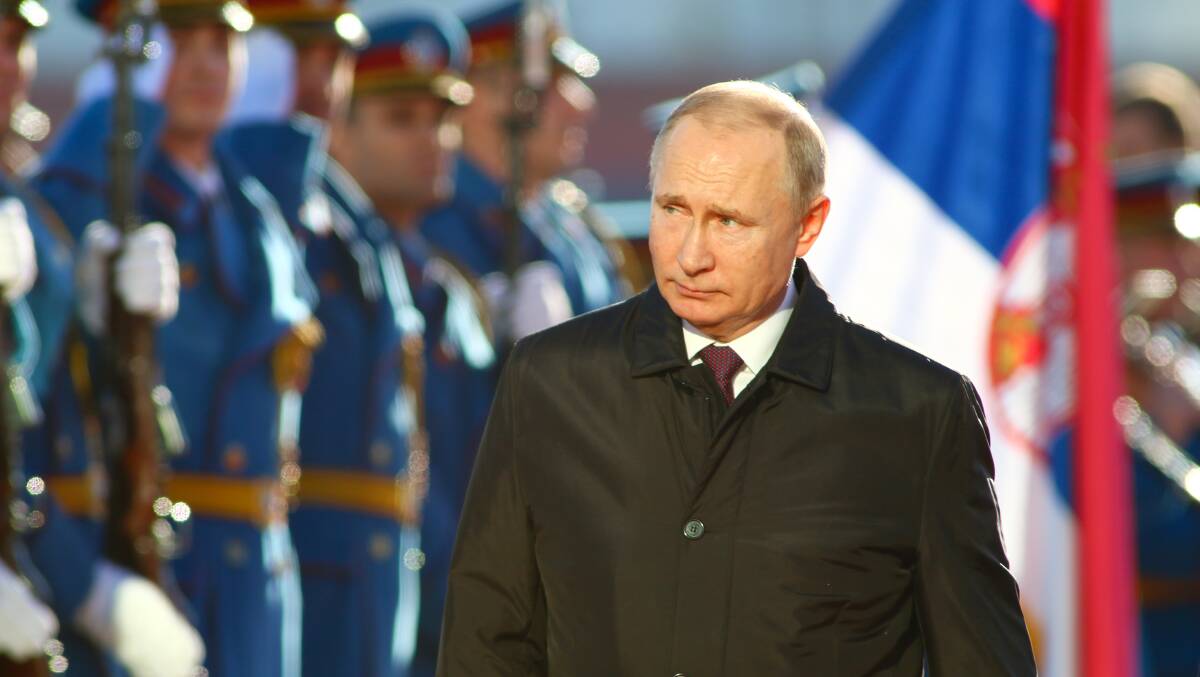 Russian President Vladimir Putin has "massively" miscalculated his chance of success in invading Ukraine. Picture: Shutterstock