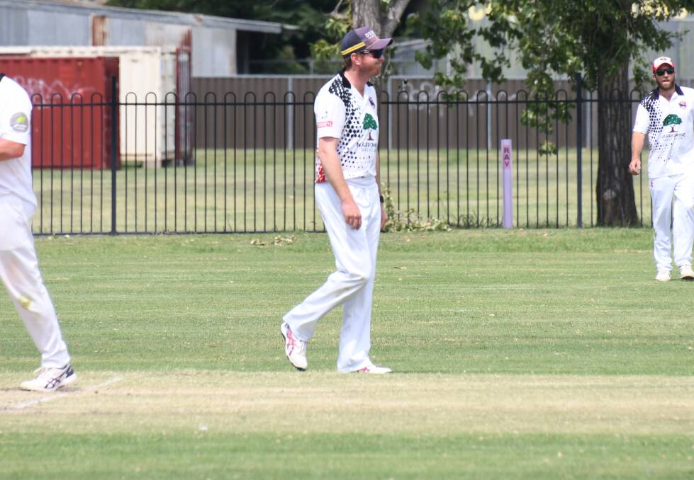 Narromine's Ryan Johnston produced an impressive spell. Picture by Amy McIntyre