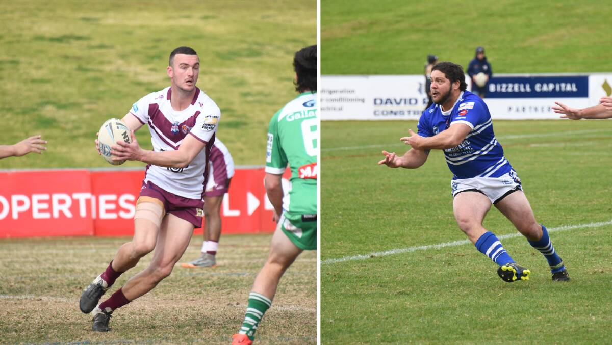 Mason Williams (left) will join Josh Merritt at Nyngan this season. Pictures by Amy McIntyre