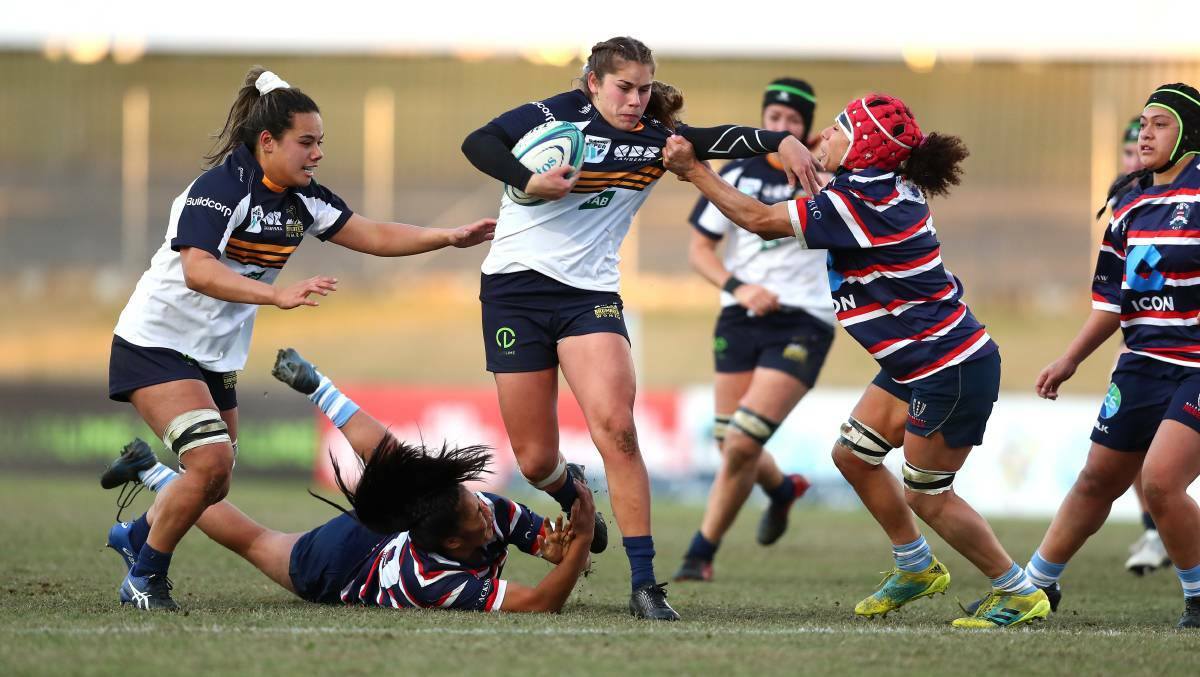POWERFUL: Dubbo's Lillyann Mason-Spice is one of a few rugby union stars from the region who have gone to play at a higher level. Picture: KEEGAN CARROLL