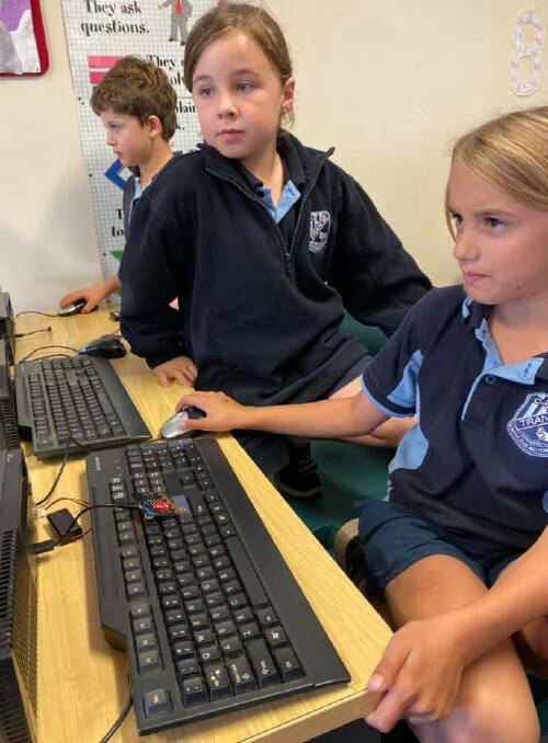 TECH TIME: Trangie Central School has received a digital upgrade from the state government. Photo: TRANGIE CENTRAL SCHOOL 