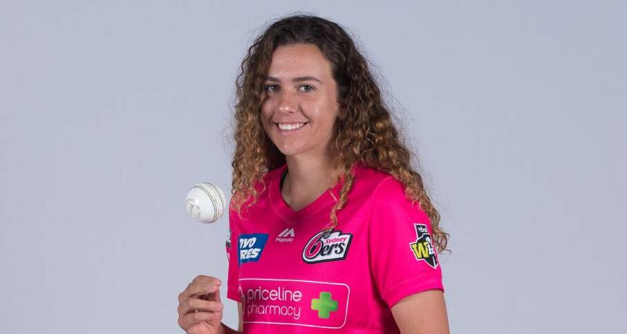 ON THE RISE: Dubbo's Emma Hughes is looking to push her way into the NSW Breakers side this season. Photo: SYDNEY SIXERS