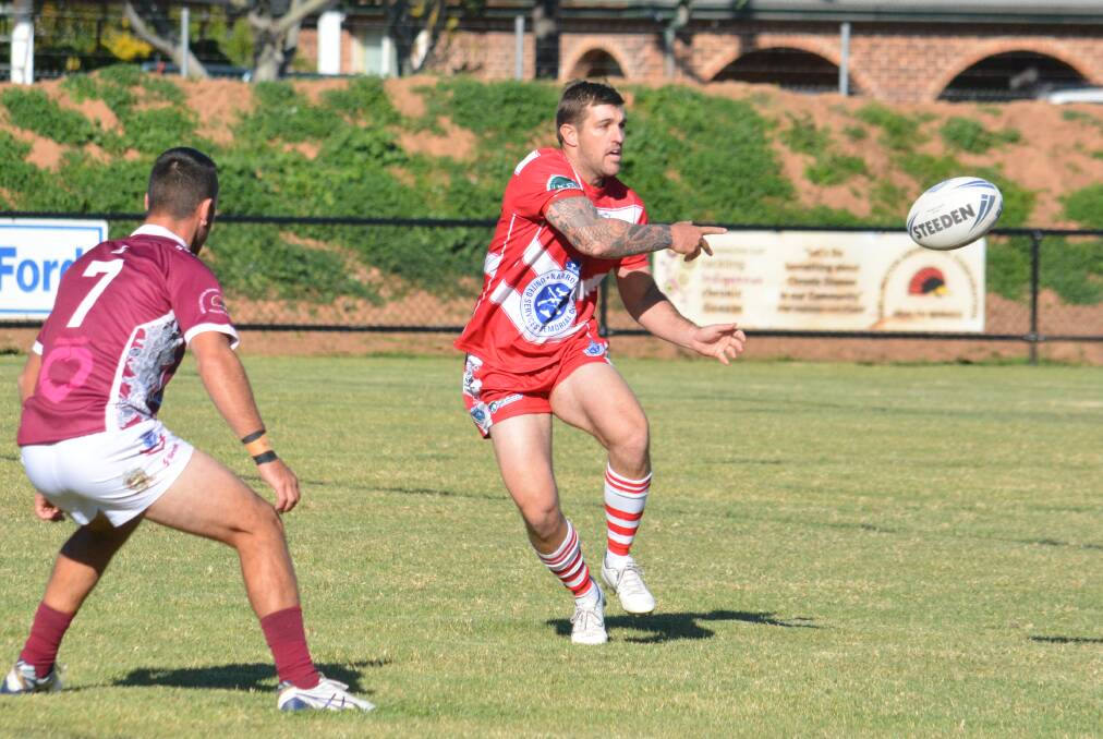 PLAYMAKER: Narromine's Doug Potter is one of the key players for the side heading into their 2022 season. Picture: NICK GUTHRIE