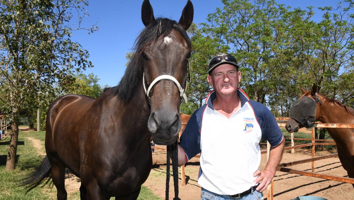 Dubbo trainer Darren Hyde will be hoping Driving Force produces a career-best run on Sunday. Picture by Amy McIntyre