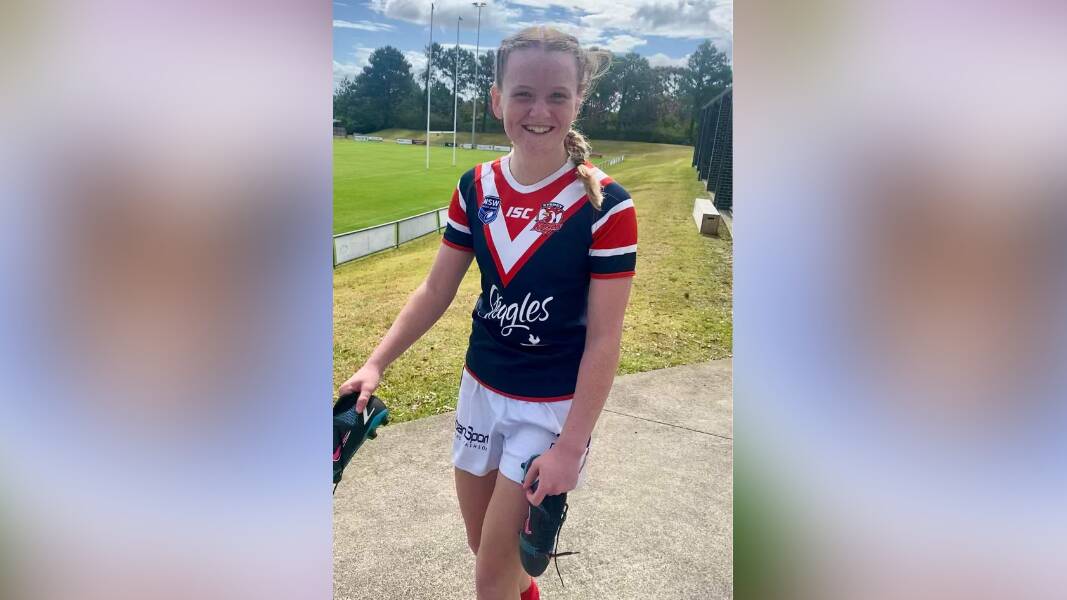Breighel Thuell is hoping she can make the final squad for the Sydney Roosters Tarsha Gale Cup. Picture supplied