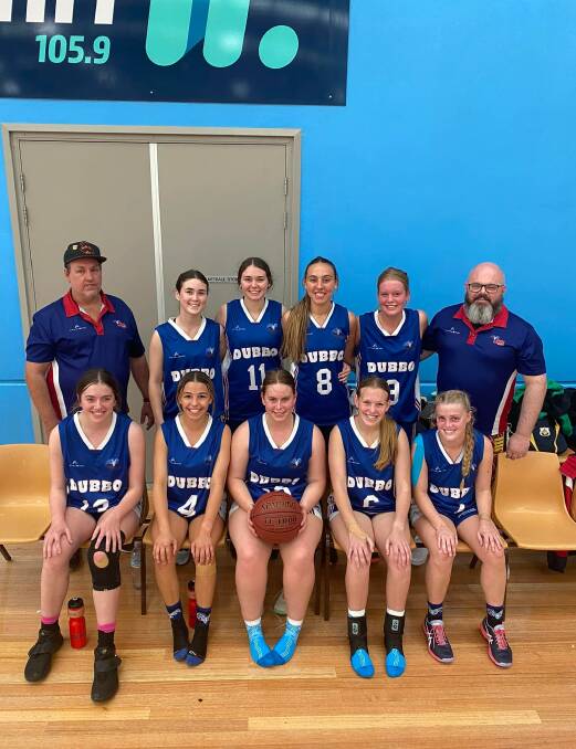 WINNERS: The Dubbo Under 18s basketball team won three of their four games on the weekend. Picture: CONTRIBUTED