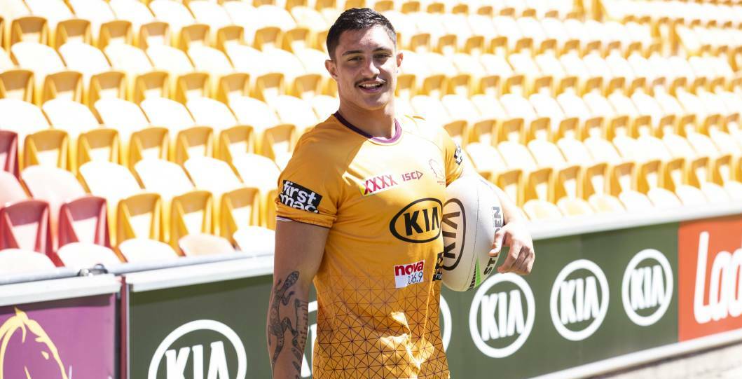 ALMOST THERE: Brisbane star Kotoni Staggs has been medically cleared to return but will have to wait before making his season debut. Photo: BRISBANE BRONCOS