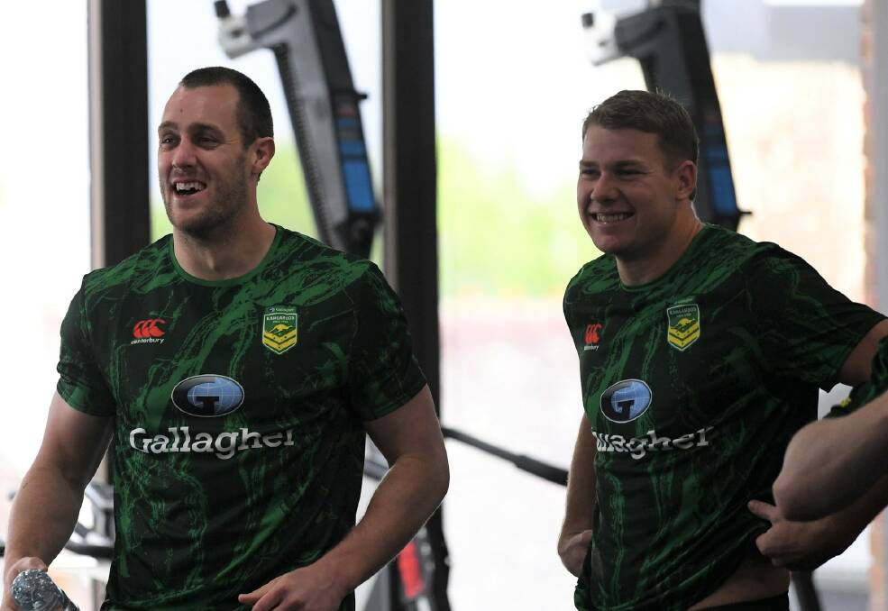 Dubbo juniors Isaah Yeo and Matt Burton will both make their Australian debuts this weekend against Scotland. Picture by NRL Photos
