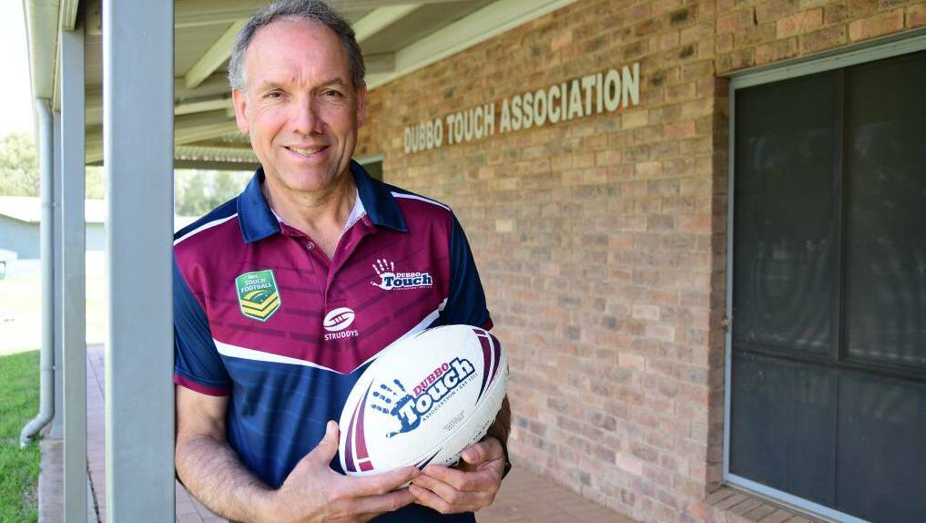 Dubbo Touch Association president Neil Webster believes this could be the biggest year for the sport yet in town. Picture by Belinda Soole