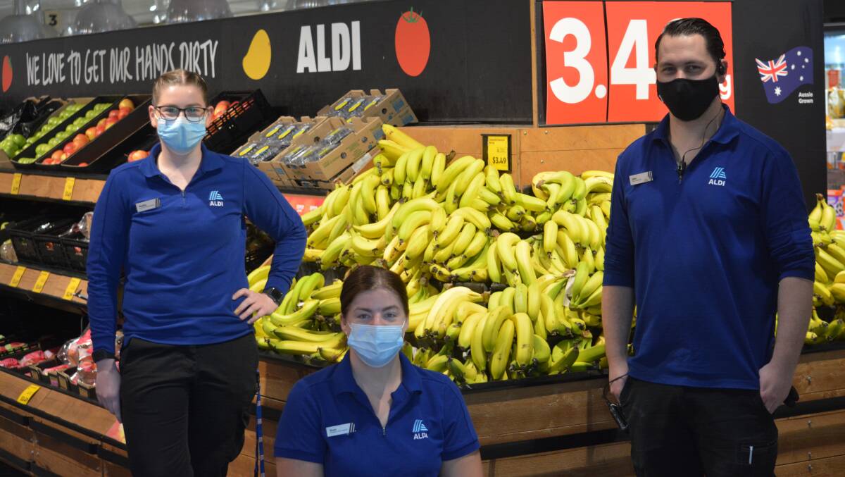 HIRING: Dubbo ALDI is now hiring eight permanent positions after the demand of COVID-19 require more staff. Photo: TOM BARBER