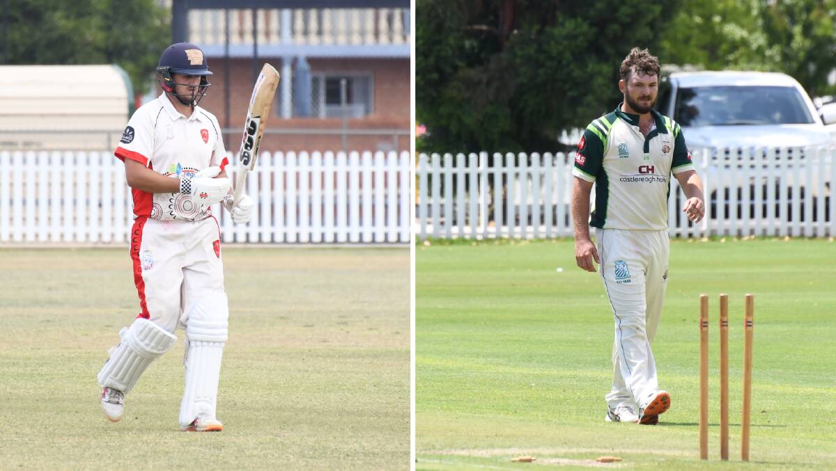 RSL Colts captain Marty Jeffrey (left) and his CYMS counterpart Ben Knaggs (right) will meet once again in the grand final. Pictures by Amy McIntyre