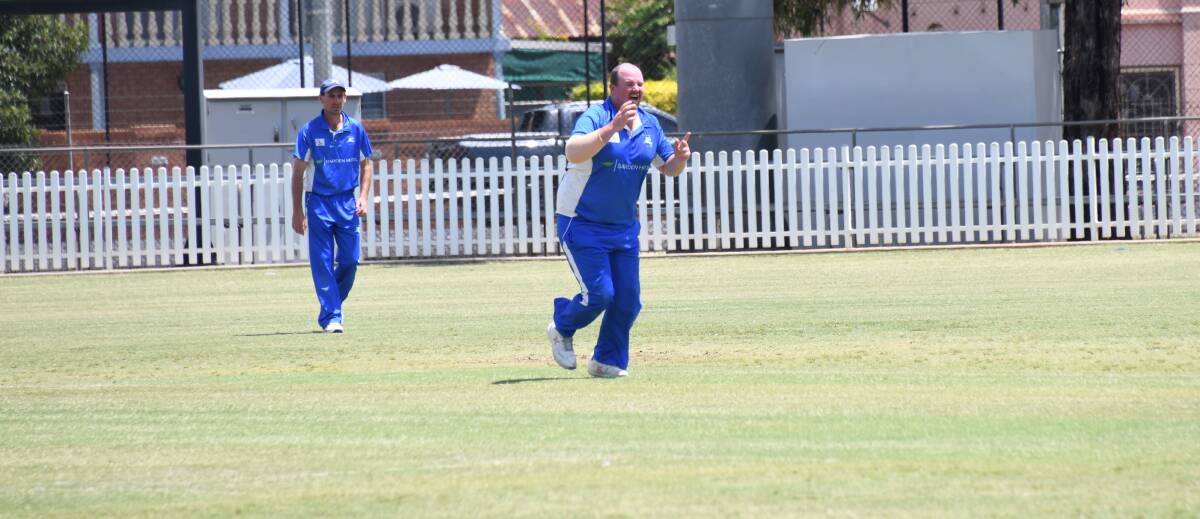 Macquarie captain Lachlan Strachan had a day out on Saturday. Picture by Amy McIntyre